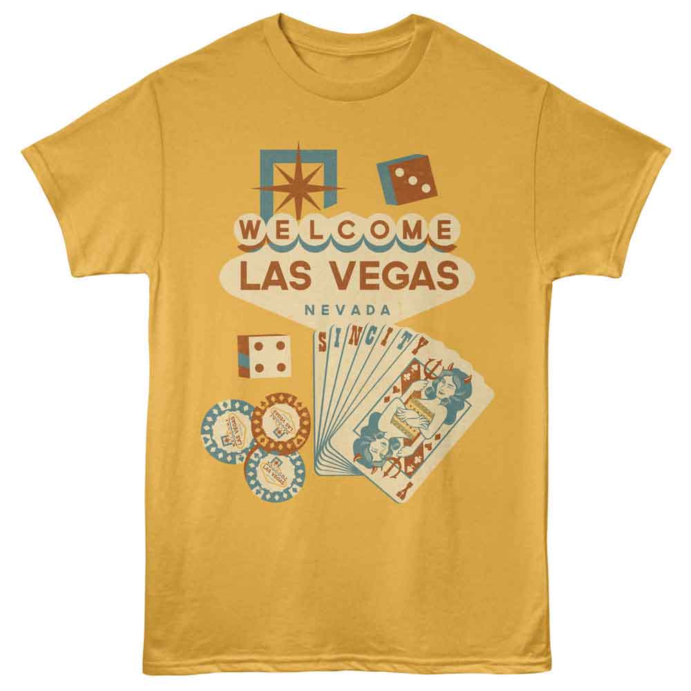 Lantern Press T-Shirt - Las Vegas