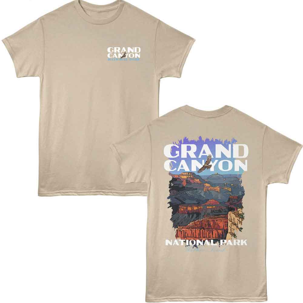 Lantern Press T-Shirt - Grand Canyon Mather Point