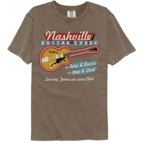 Lantern Press Comfort Colors T-Shirt - Nashville Guitar Shack