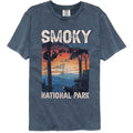 Lantern Press Comfort Colors T-Shirt - Welcome Smoky Mountains