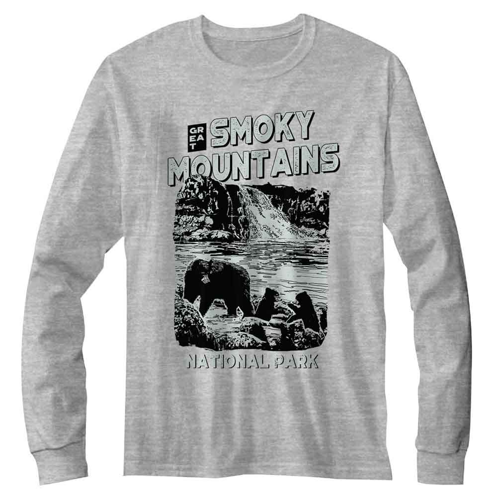 Lantern Press Long Sleeve T-Shirt - Bear Cubs Playing