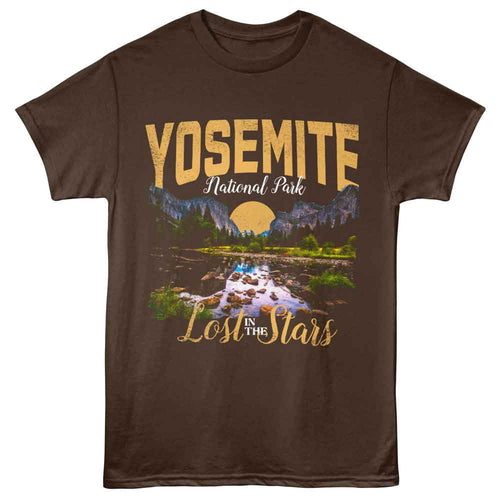 Lantern Press T-Shirt - Yosemite Lost In Stars