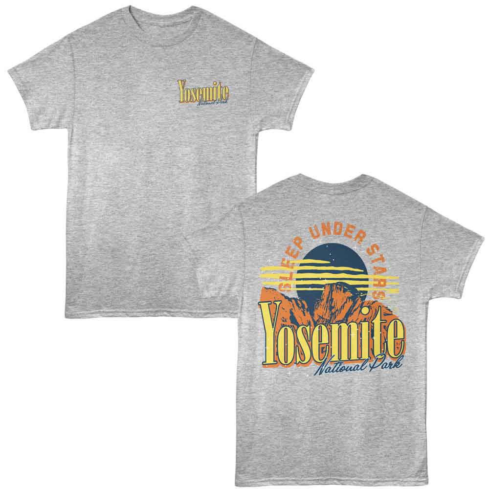 Lantern Press T-Shirt - Yosemite Sleep Under Stars