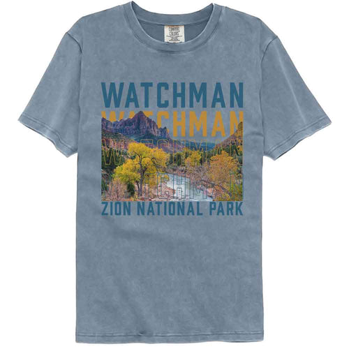 Lantern Press Comfort Colors T-Shirt - Watchman Repeat