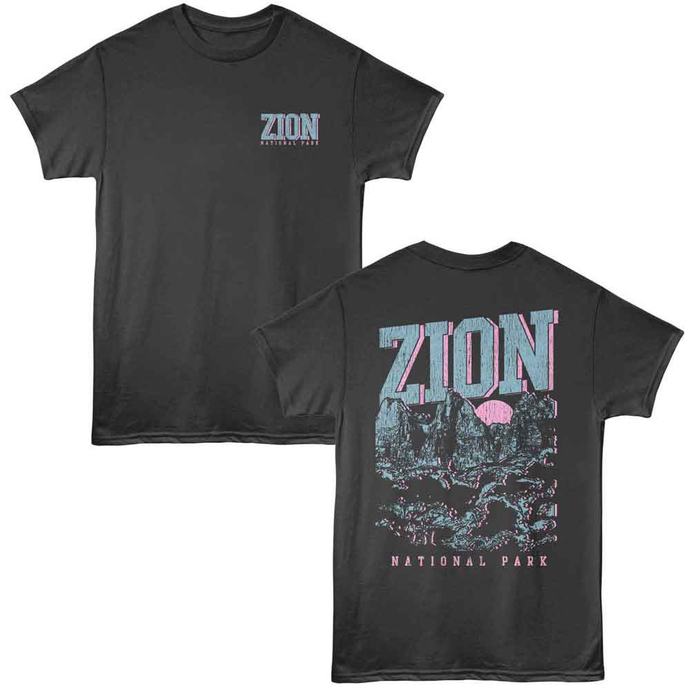Lantern Press T-Shirt - Zion Rock Formations