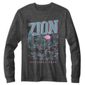 Lantern Press Long Sleeve T-Shirt - Zion Rock Formations