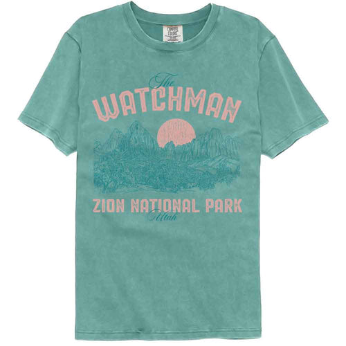 Lantern Press Comfort Colors T-Shirt - Watchman Landscape