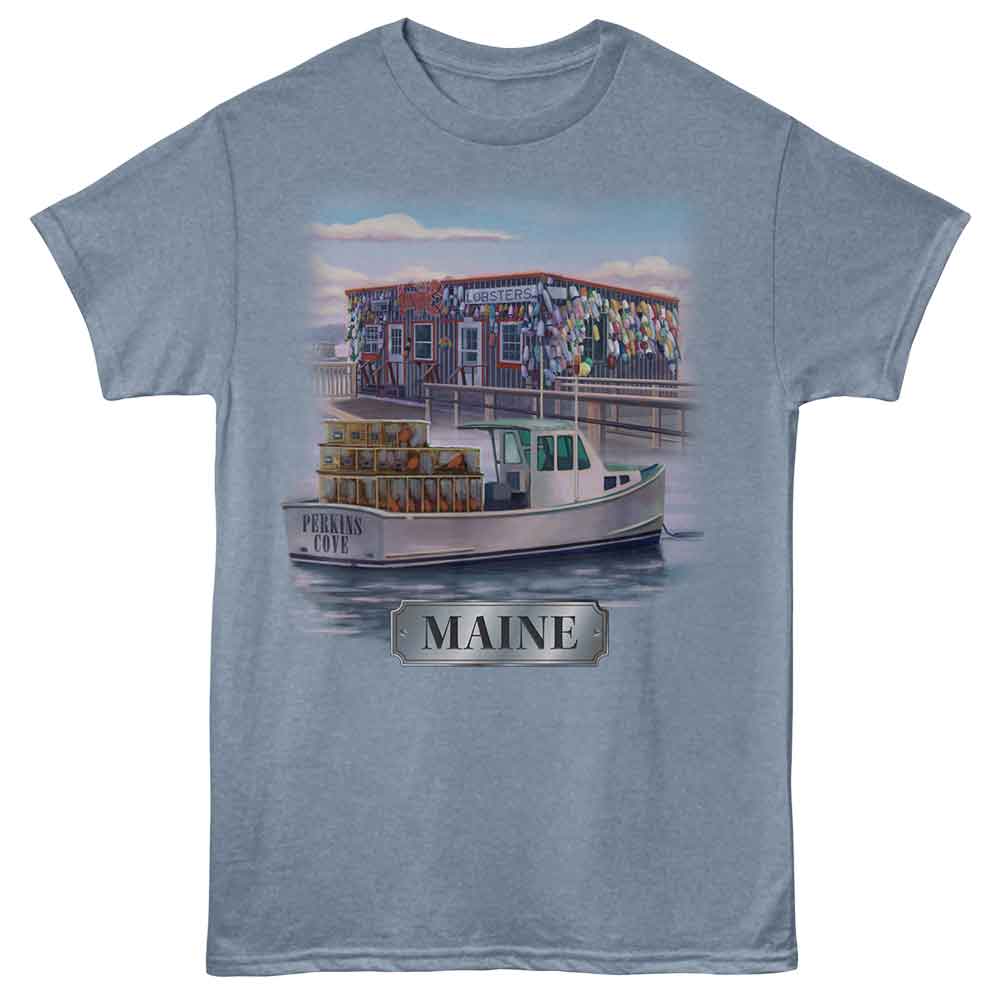 Lantern Press T-Shirt - Perkins Cove