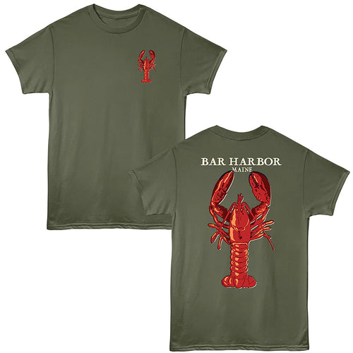 Lantern Press T-Shirt - Maine Bar Harbor
