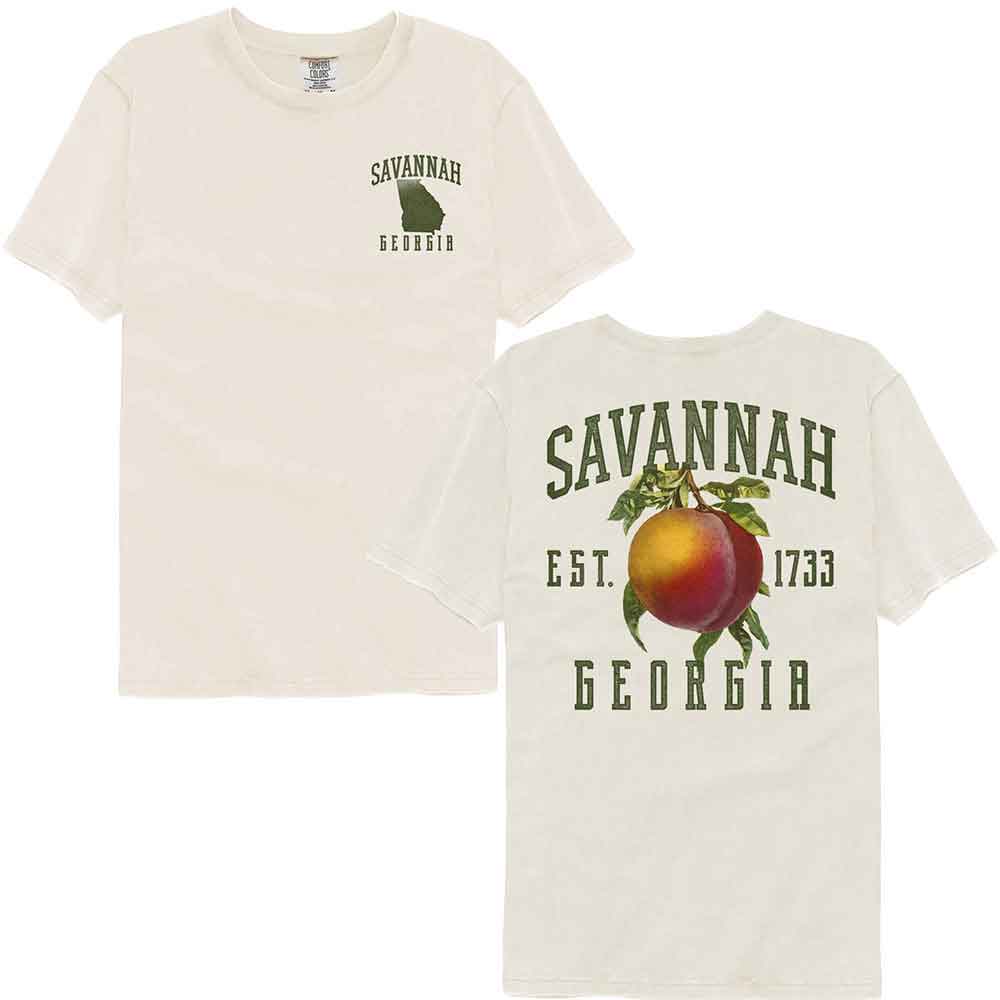 Lantern Press Comfort Colors T-Shirt - Savannah Peach