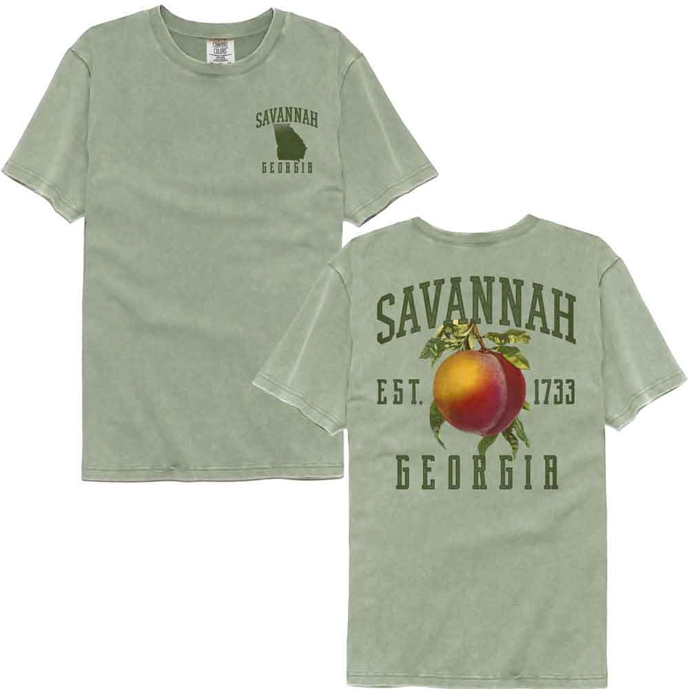 Lantern Press Comfort Colors T-Shirt - Savannah Peach