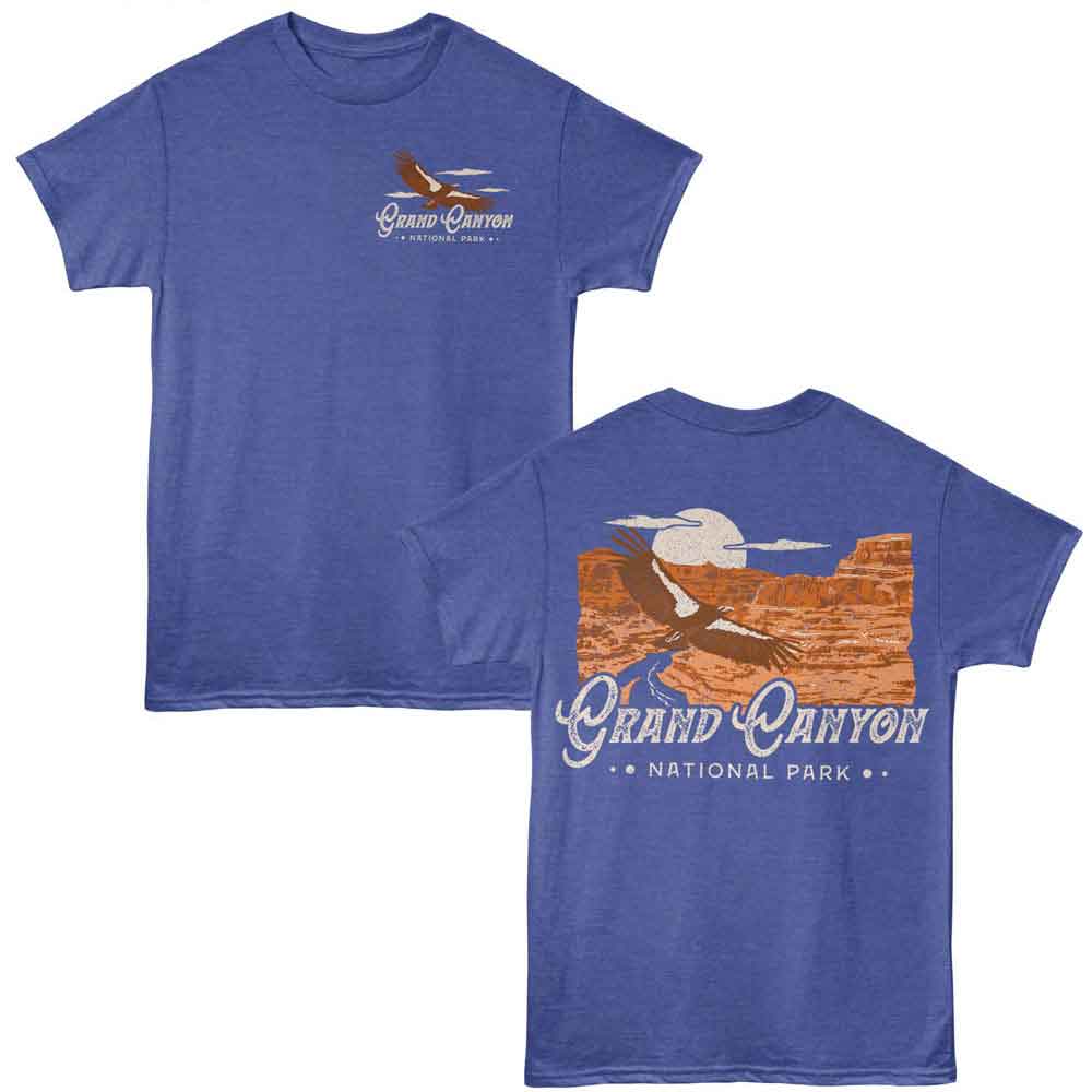 Lantern Press T-Shirt - Grand Canyon Bird