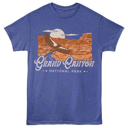Lantern Press T-Shirt - Grand Canyon Bird