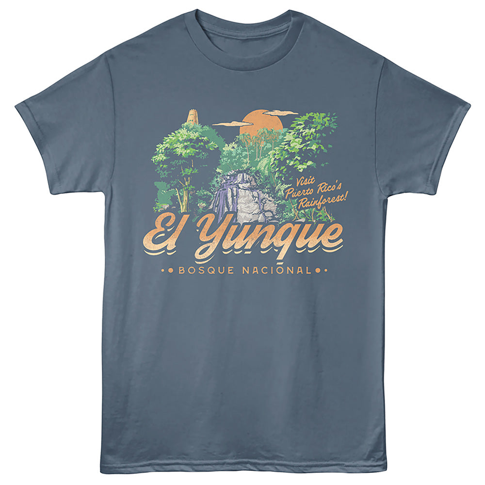 Lantern Press T-Shirt - Visit Rainforest Color Change