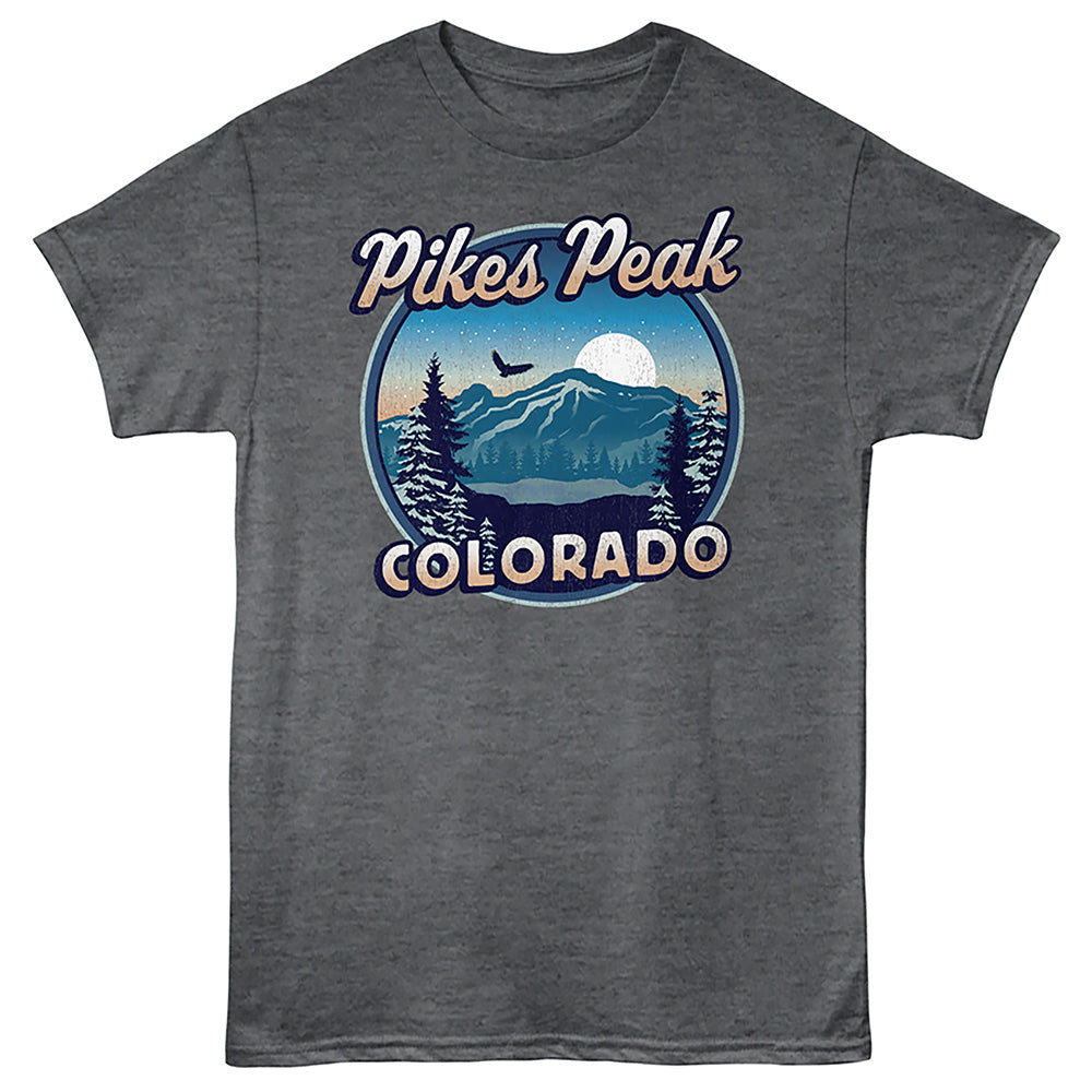 Lantern Press T-Shirt - Pikes Peak Circle