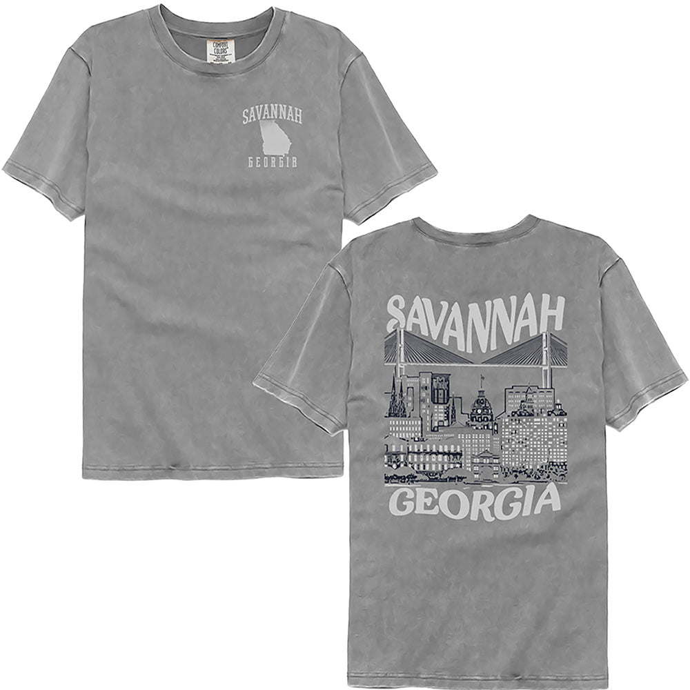 Lantern Press Comfort Colors T-Shirt - Savannah