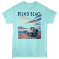 Lantern Press T-Shirt - Pismo Car Beach