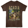 Lantern Press T-Shirt - Acadia Footpath
