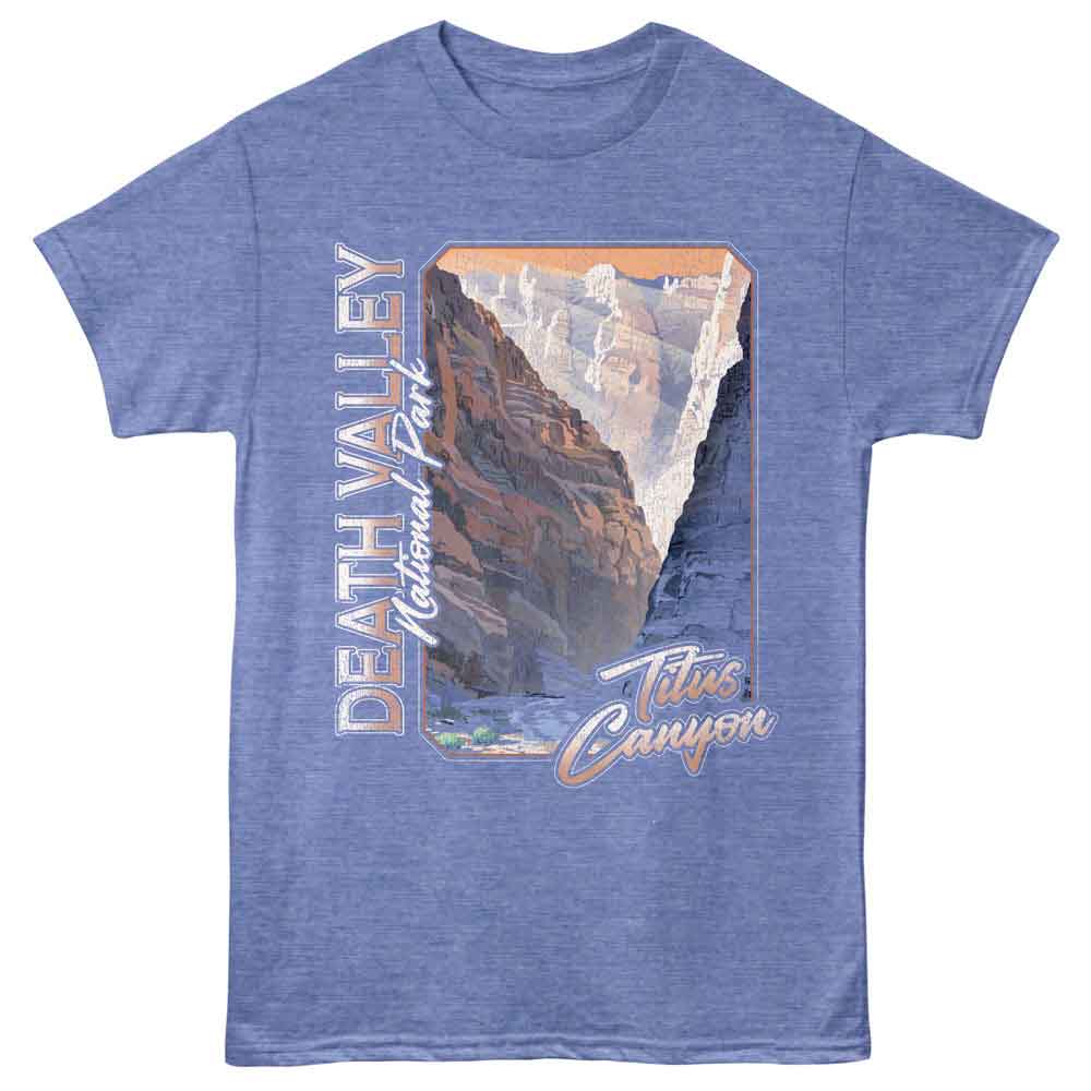 Lantern Press T-Shirt - Titus Canyon