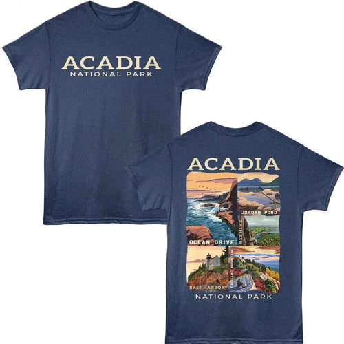 Lantern Press T-Shirt - Acadia Locations