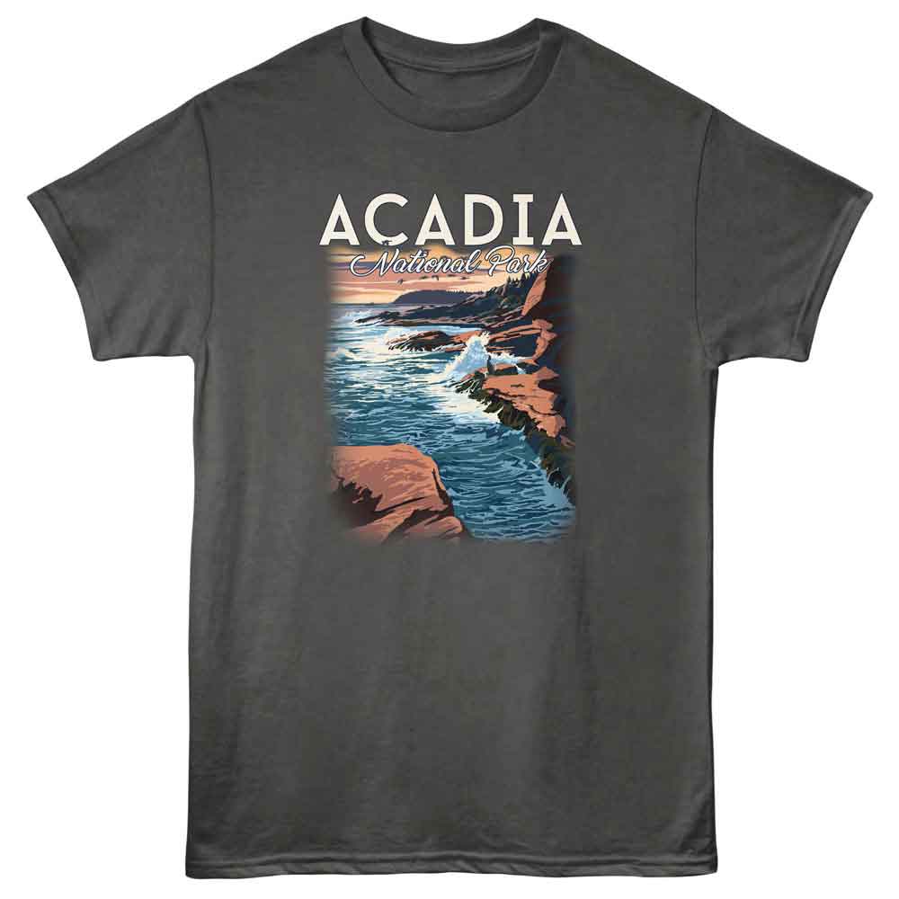 Lantern Press T-Shirt - Acadia N P