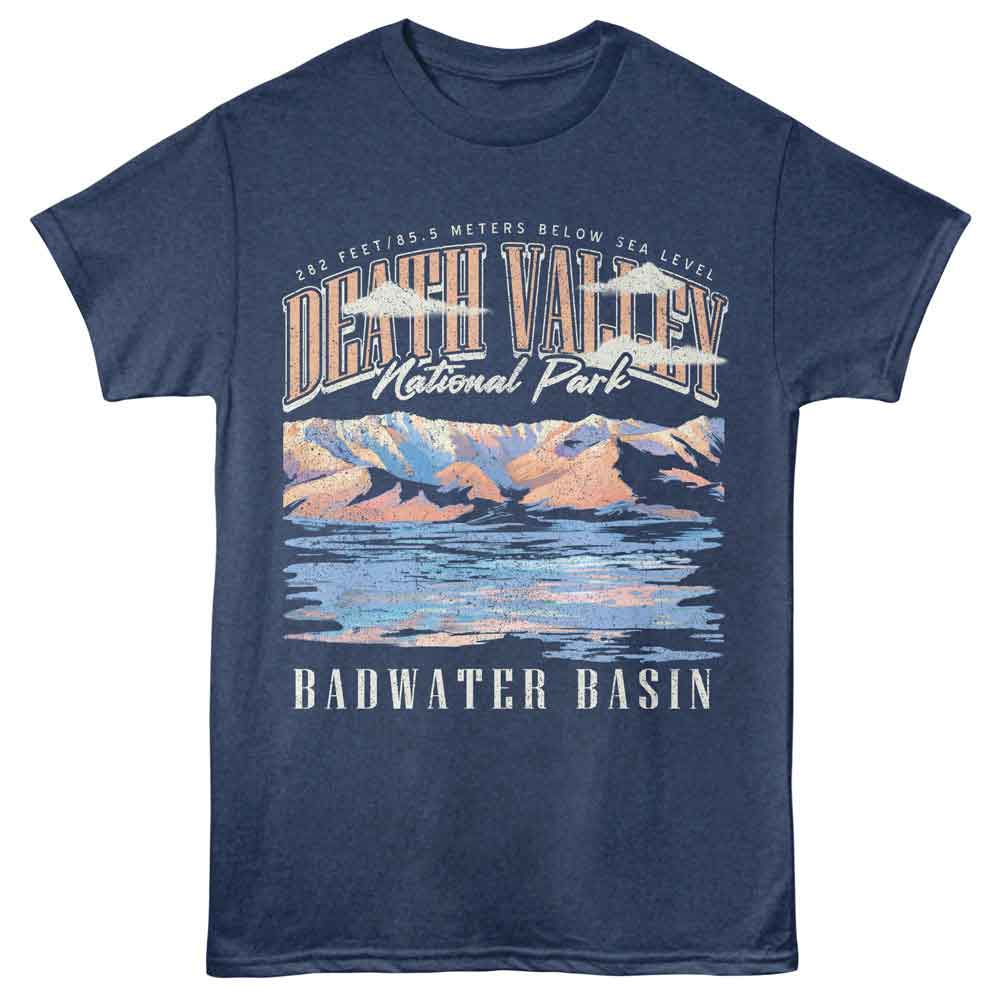 Lantern Press T-Shirt - Badwater Basin