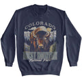 Lantern Press Npca Long Sleeve Sweatshirt - Colorado Bison