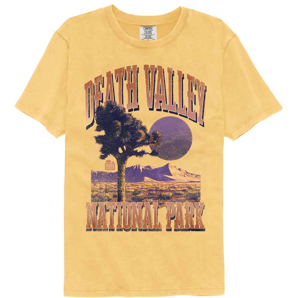 Lantern Press Npca Comfort Colors T-Shirt - Death Valley Prp Sun