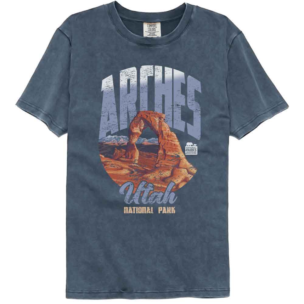 Lantern Press Npca Comfort Colors T-Shirt - Arches Utah