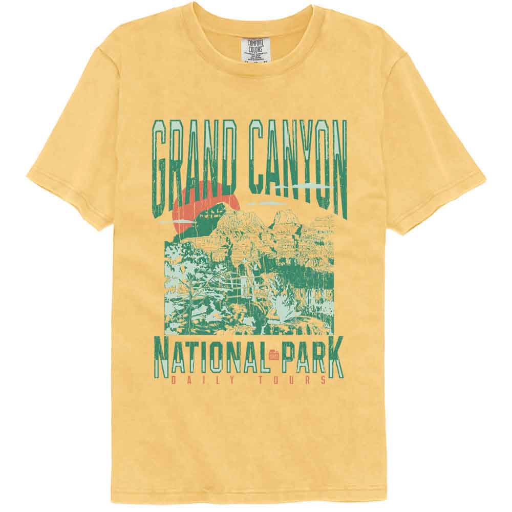Lantern Press Npca Comfort Colors T-Shirt - Grand Canyon Tours