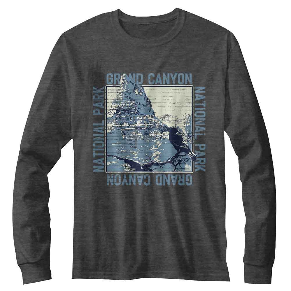 Lantern Press Npca Long Sleeve T-Shirt - Grand Canyon Bird