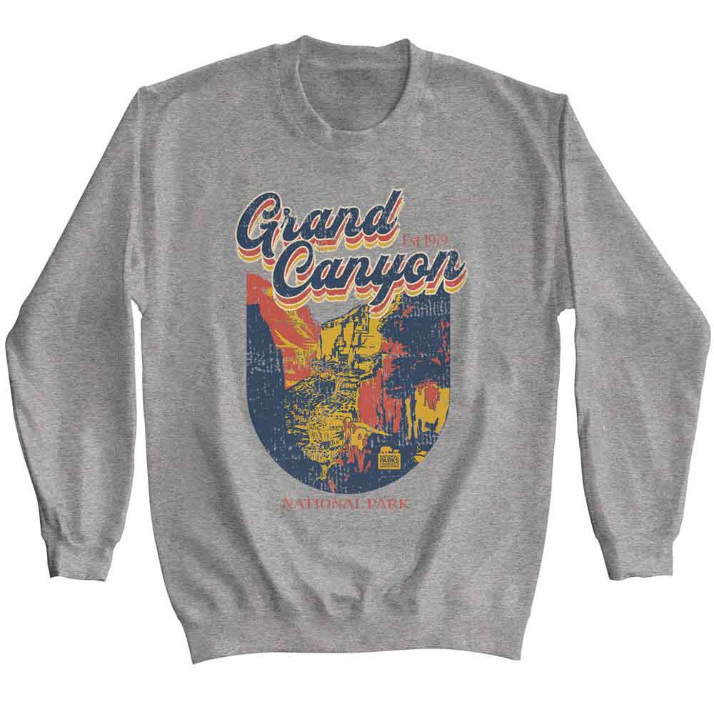 Lantern Press Npca Long Sleeve Sweatshirt - Grand Canyon Est 1919