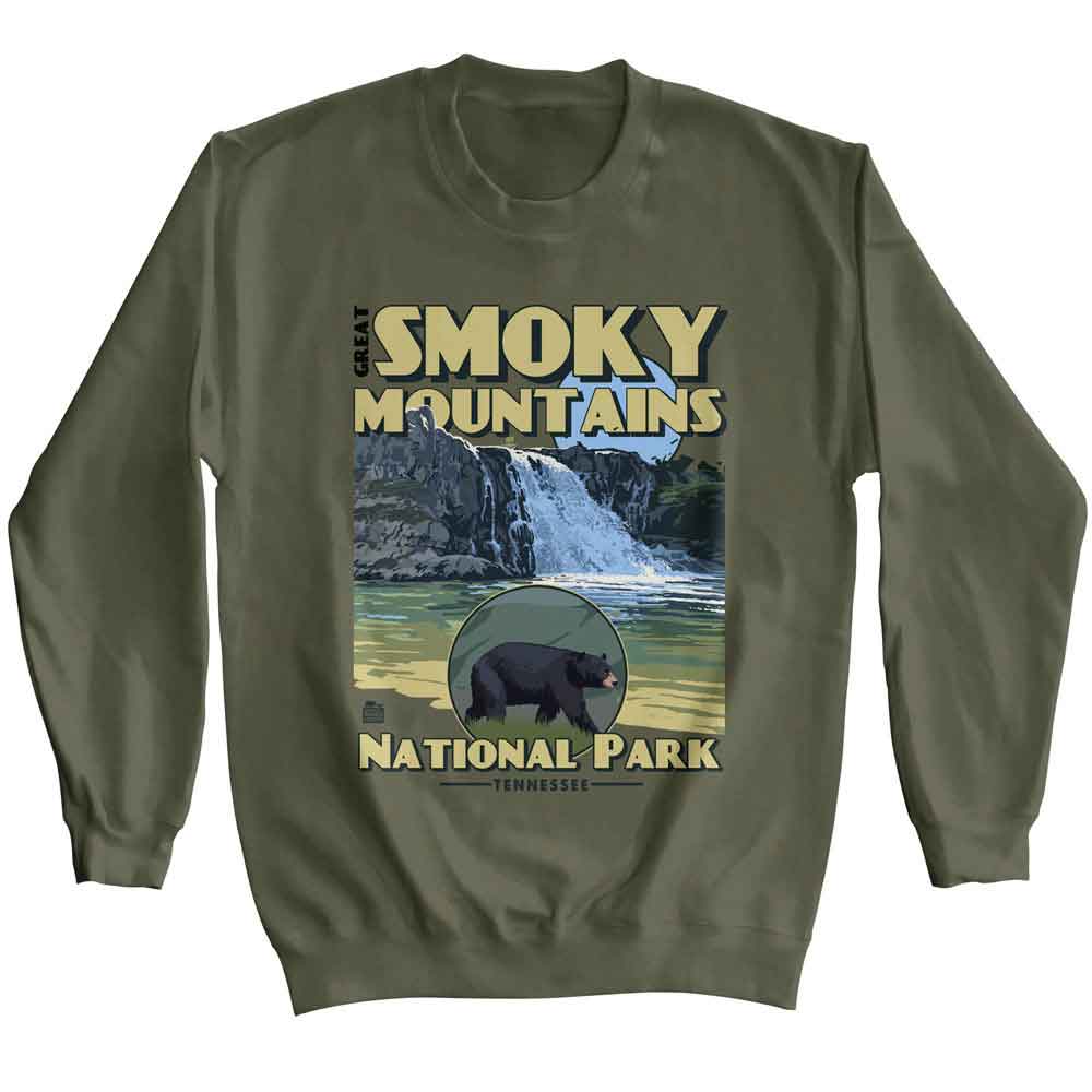 Lantern Press Npca Long Sleeve Sweatshirt - Bear Circle