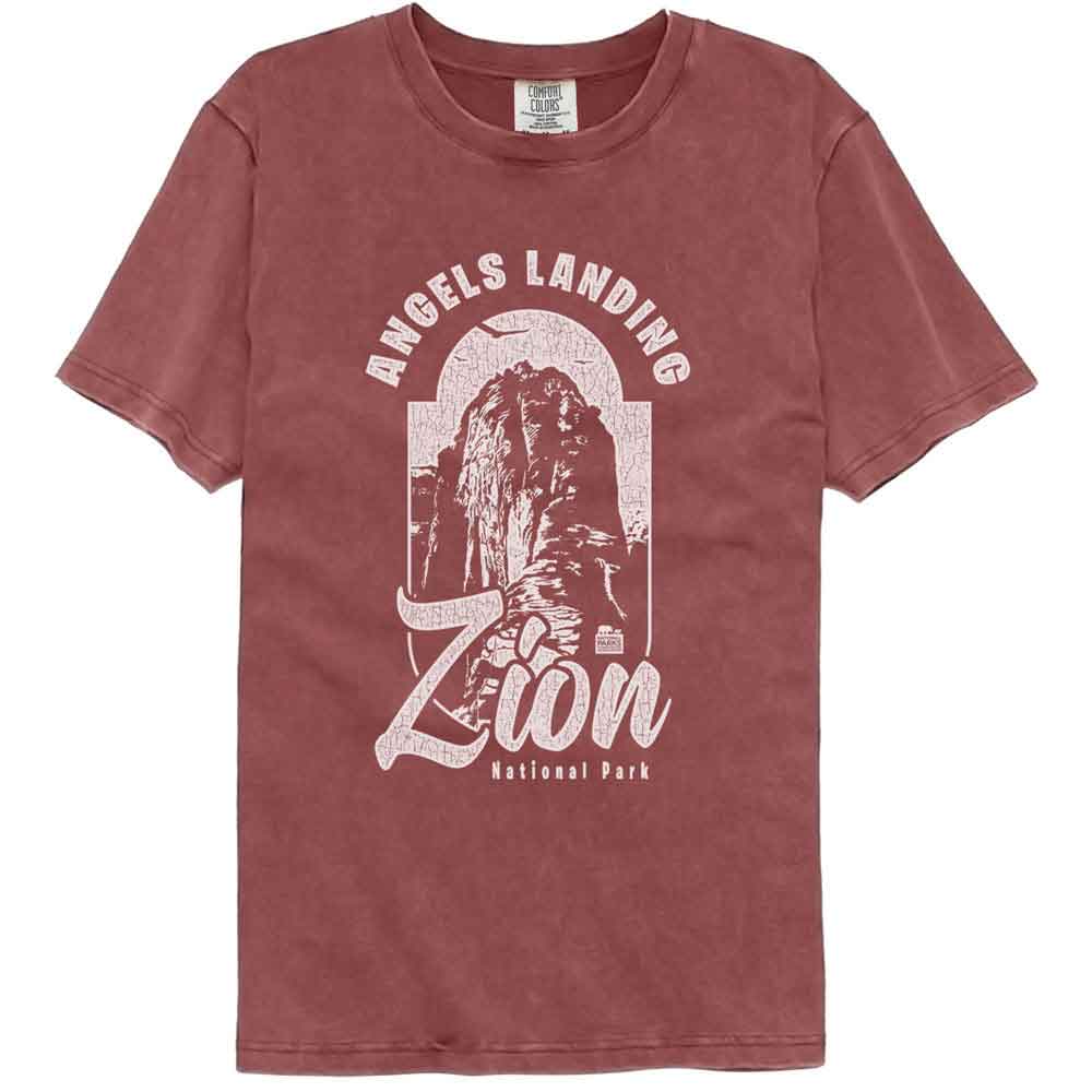 Lantern Press Npca Comfort Colors T-Shirt - Angels Landing