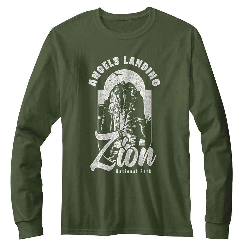 Lantern Press Npca Long Sleeve T-Shirt - Angels Landing