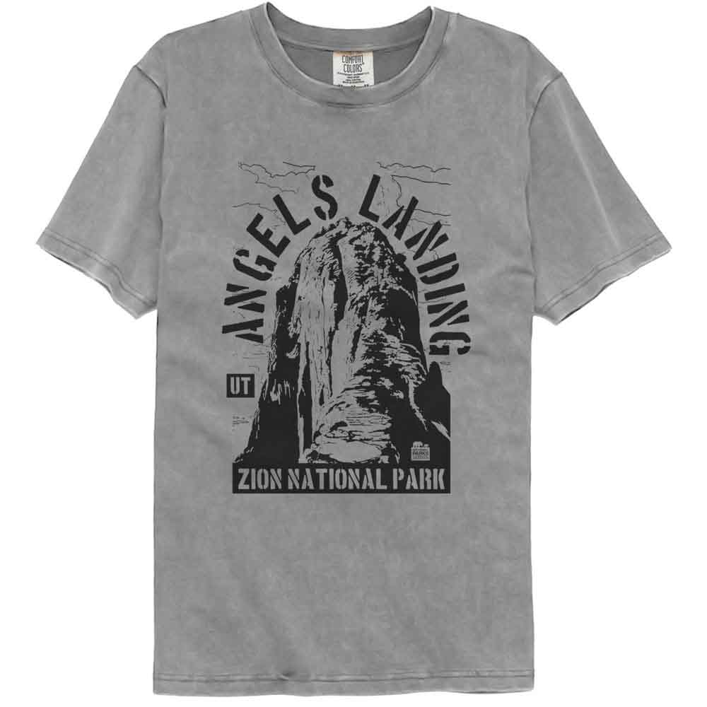 Lantern Press Npca Comfort Colors T-Shirt - Angels Landing Ut