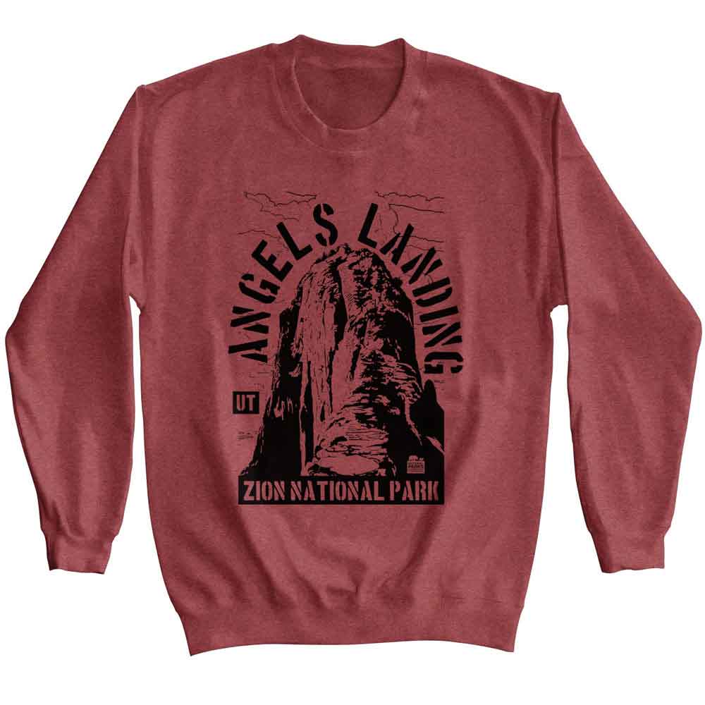 Lantern Press Npca Long Sleeve Sweatshirt - Angels Landing Ut