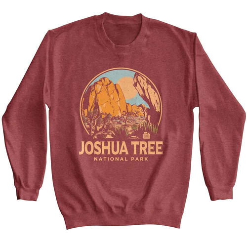 Lantern Press Npca Long Sleeve Sweatshirt - Joshua Tree