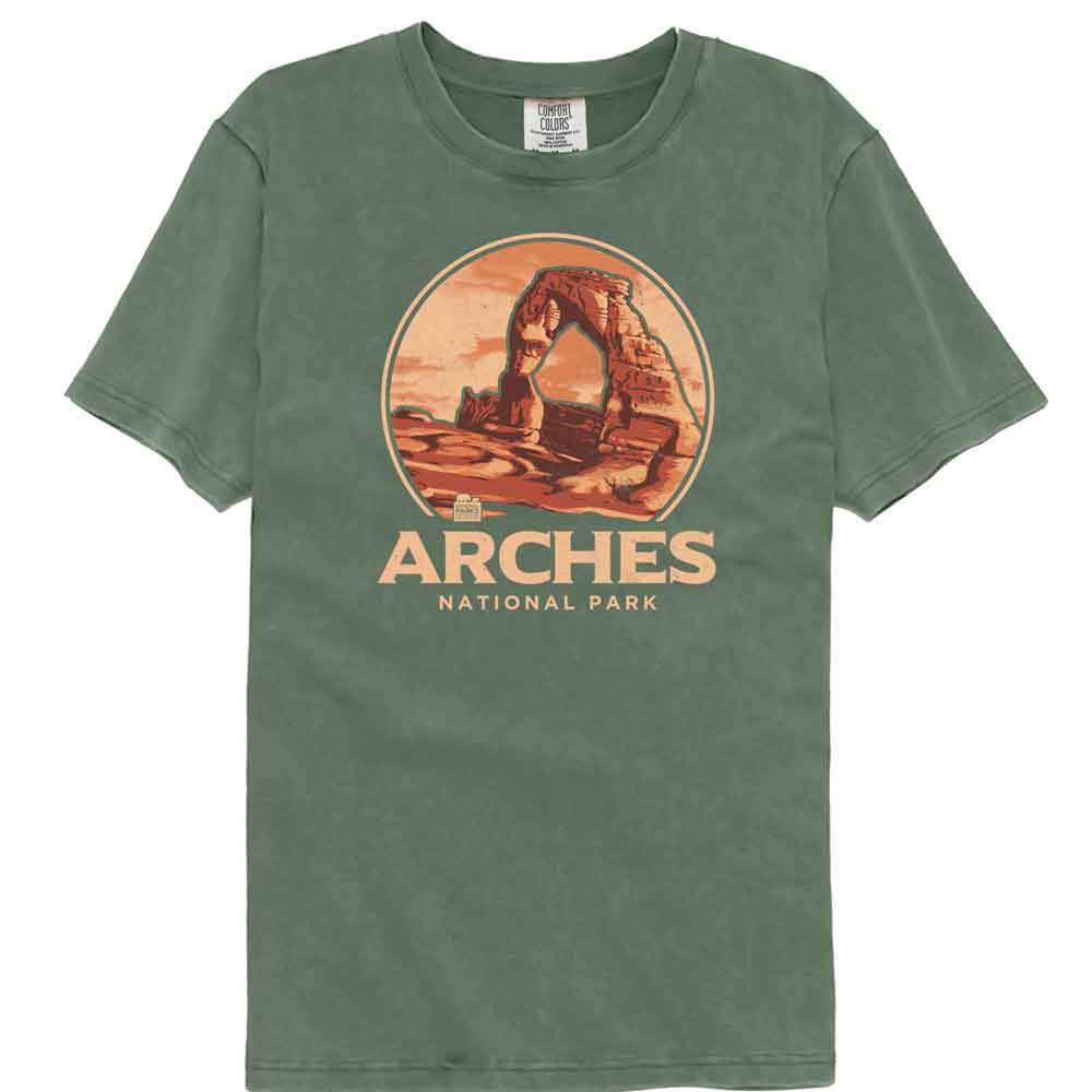Lantern Press Npca Comfort Colors T-Shirt - Arches