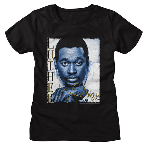 Luther Vandross Ladies T-Shirt - Luther Vandross