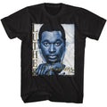Black Luther Vandross t-shirt featuring Luther Vandross name design