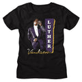 Luther Vandross Ladies T-Shirt - Purple Suit