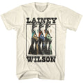 Natural Lainey Wilson t-shirt featuring Lainey Wilson Photo Repeat design