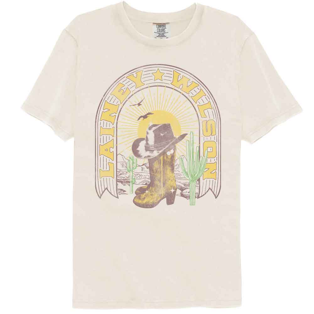 Lainey Wilson Comfort Colors T-Shirt - Boots