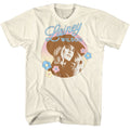 Natural Lainey Wilson t-shirt featuring Lainey Wilson Flower Circle design