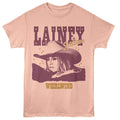Peach Lainey Wilson t-shirt featuring Lainey Wilson Whirlwind Stars design