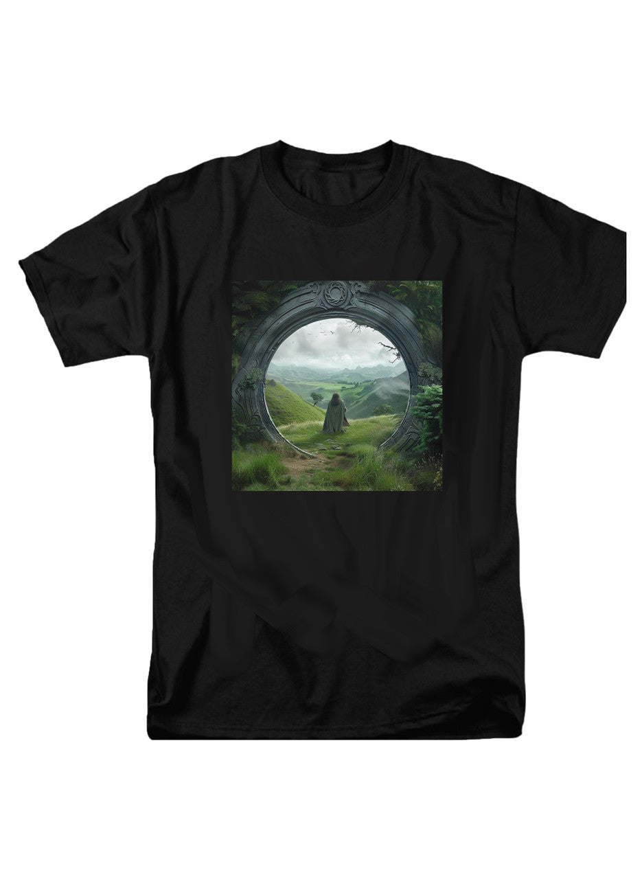 Black Leaving Home T-Shirt