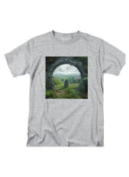 Gray Leaving Home T-Shirt