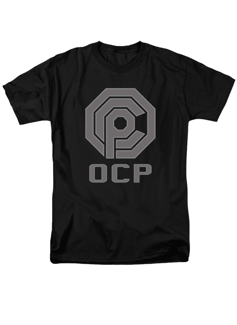 Black Logo Abbreviated T-Shirt