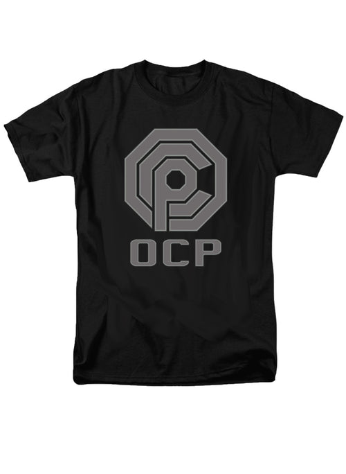 Black Logo Abbreviated T-Shirt
